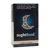 NightFood Nutrition Bar, Cookies N' Cream, 6 ct