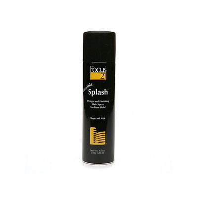 Focus 21 Flexible Splash Design and Finishing Hair Spray, Medium Hold, 9.5 oz