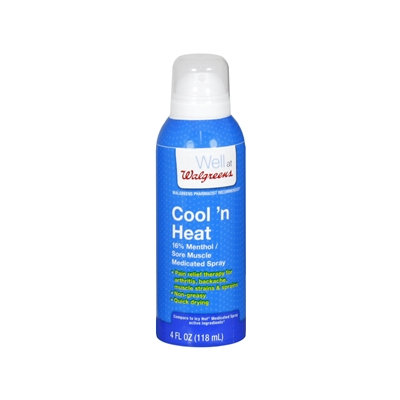 Walgreens Cool 'N Heat Sore Muscle Medicated Spray