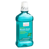 Walgreens Mouthwash, Mint, 16.9 oz