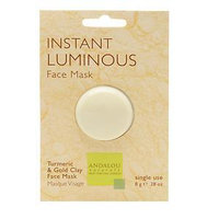 Andalou Naturals Instant Luminous Clay Mask, 0.28 Oz