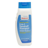 Walgreens 2 In 1 Dandruff Shampoo Everyday Clean, 23.7 oz
