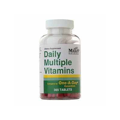 Mason Natural Daily Multiple Vitamins, Tablets, 365 ea