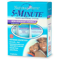 Natural White 5-Minute Tooth Whitening System, Non-Peroxide Formula
