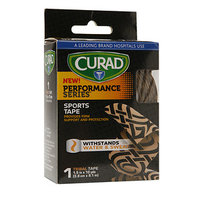 Curad Performance Series Sports Tape, 1.5 inch x 10 yds (3.8cm x 9.1 m), Tribal, 1 ea