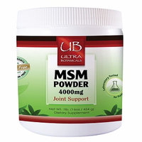Ultra Botanicals - MSM Powder Joint Support - 1 lb.