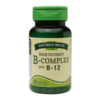 Nature's Truth High Potency B-Complex Plus B-12, 90 ea
