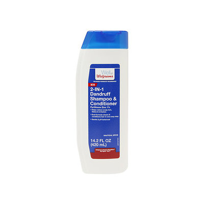 Walgreens 2 In 1 Shampoo/Conditioner, Nautical Spice, 14.2 oz