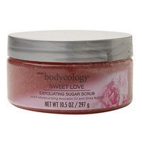 Bodycology Exfoliating Sugar Scrub, Sweet Love, 10.5 oz
