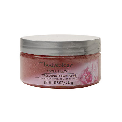 Bodycology Exfoliating Sugar Scrub, Sweet Love, 10.5 oz