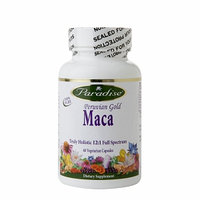 Paradise Herbs Peruvian Gold Maca - 60 Vegetarian Capsules