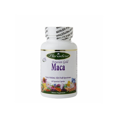 Paradise Herbs Peruvian Gold Maca - 60 Vegetarian Capsules