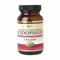 LifeTime Acidophilus 5 Billion Probioticm, Capsules, 90 ea