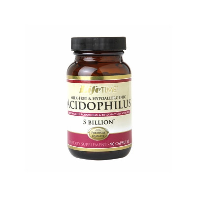 LifeTime Acidophilus 5 Billion Probioticm, Capsules, 90 ea