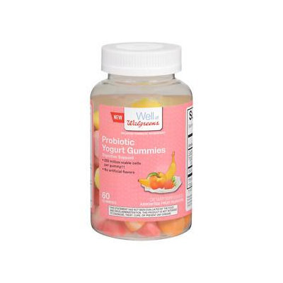 Walgreens Probiotic Yogurt Gummies, Fruit, 60 ea
