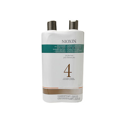Nioxin System 4 Cleanser and Scalp Therapy Duo, 33.8 oz