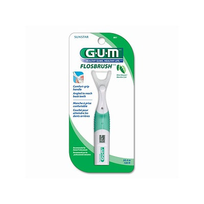 Butler G-u-m Oral Care G-U-M Flossbrush, Mint, .33 yd