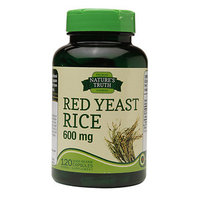 Nature's Truth Red Yeast Rice 600mg, 120 ea