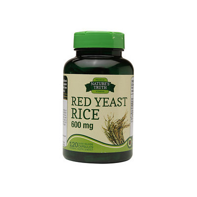 Nature's Truth Red Yeast Rice 600mg, 120 ea