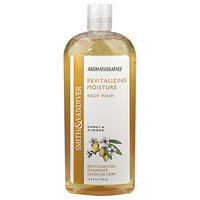 Smith & Vandiver Aromatherapaes Body Wash, Revitalizing Moisture, Honey & Almond, 12.5 oz