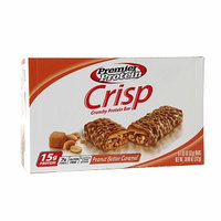 Premier Nutrition Crisp Crunchy Protein Bar Peanut Butter Caramel - 6 Bars