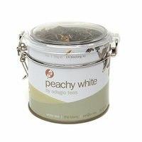 Adagio Teas Loose White Tea Tin Tea Peachy White