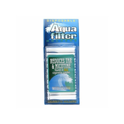 Aqua Filter Disposable Water Filtered Holders, 10 ea