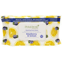 Petal Fresh Botanicals Facial Wipes, Repairing Blueberry & Lemon, 60 ea