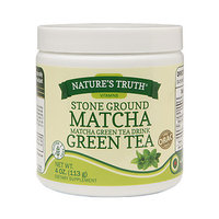 Nature's Truth Stone Ground Matcha Green Tea, 4 oz