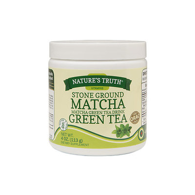 Nature's Truth Stone Ground Matcha Green Tea, 4 oz