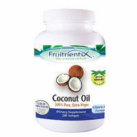 Fruitrients X Coconut Oil, 240 Softgels, Ultra Laboratories