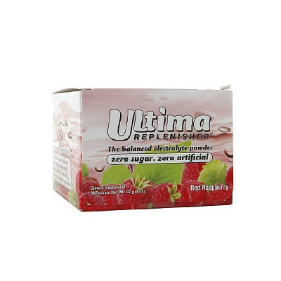 Ultima Replenisher Electrolyte Drink Mix, Red Raspberry, 30 ct
