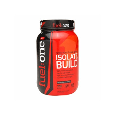 Fuel One - Isolate Build 100% Pure Protein Isolate Rich Chocolate - 3 lbs.