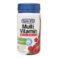 Yum-V's Complete Multivitamin Adult Jellies, Raspberry, 60 ea