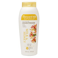 Vineyard Hill Naturals Conditioner, Milk & Honey, 12 oz