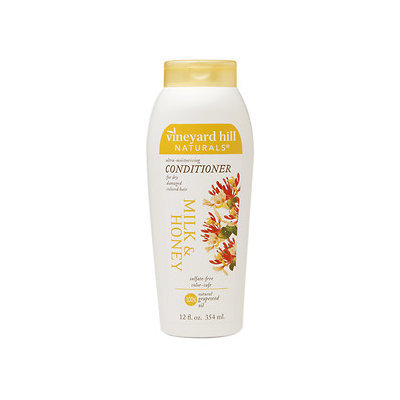 Vineyard Hill Naturals Conditioner, Milk & Honey, 12 oz