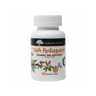 Seroyal Usa Dha Pediaburst (Orange Flavor) Chewable 180Sg