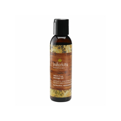 Bodhichitta Botanicals Wild & Free Massage Oil, 4 fl oz