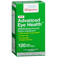 Walgreens Eye Health AREDS2 Based Formula, Softgels, 120 EA