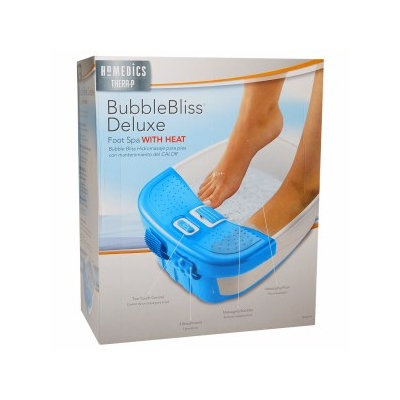 HoMedics Thera-P BubbleBliss Deluxe Foot Spa with Heat, 1 ea