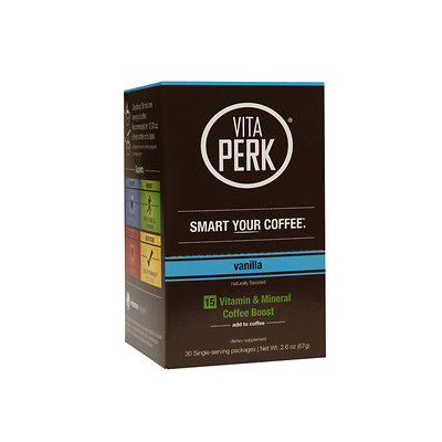 VitaPerk - Vitamin and Mineral Coffee Boost Vanilla - 30 Packets