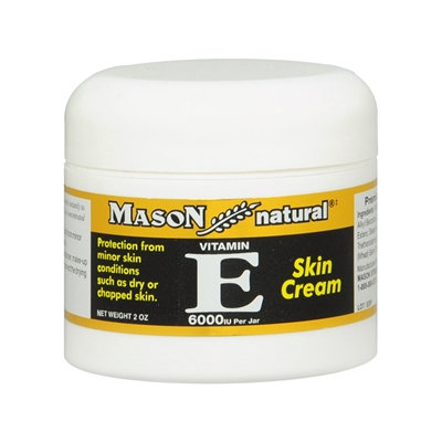 Mason Natural Vitamin E Skin Cream 6000iu 2 oz