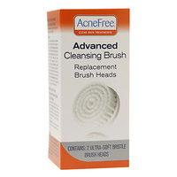 University Medical AcneFree Cleansing Duo Replacement Brush Heads, 2 ea