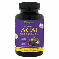 Rainforest Acai Diet & Cleanse, Capsules, 90 ea
