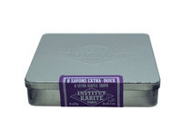 Institut Karite Paris Metal Tin 8 Extra Gentle Guest Soaps Local Lavender