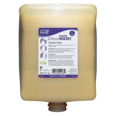 DEB CIT4LTR Heavy Duty Industrial HandCleaner,4L,PK4