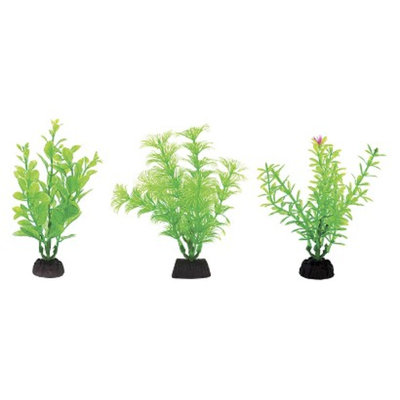 Aqua-Plants Aqua-Plant 4-Inch Green Plants 6-Piece Assortment from Penn-Plax