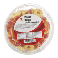 Ahold Peach Rings Candy
