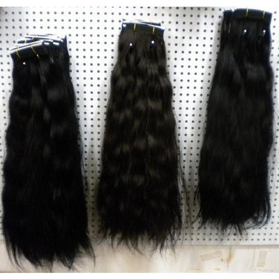 Sleek Hair Brazilian Remy Hair Weft Water Wave 18'' 1b