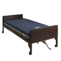 Mason Medical ShearCare 1500 Bariatric Dual Layer Pressure Redistribution Foam Mattress, Blue, 80x54x6, 1 ea